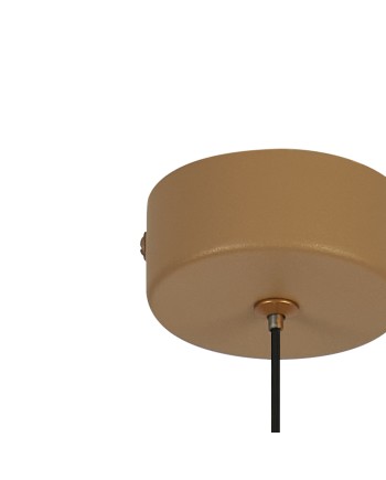 ANDRÓMEDA * Colgante LED 5W 3000K W/T Cristal